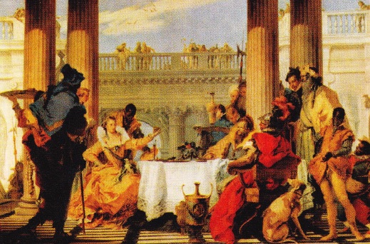 Cleopatra si Cezar - Jean Leon Gerome. 1866