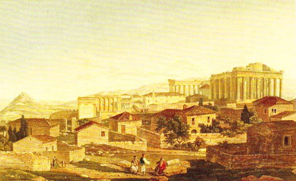 Acropola - Edward Dodwell (1821)